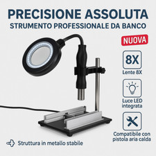 8x Magnifying Lens with LED