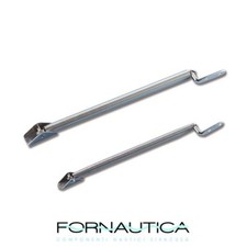 COMPASSO A MOLLA IN ACCIAIO INOX PER CHIUSURA SPORTELLI E GAVONI BARCA GOMMONE