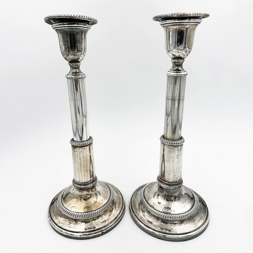 Coppia candelabri telescopici - coppia,