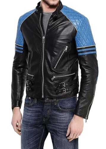 Giacca motociclista uomo vera - giacca,