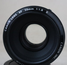 Obiettivo Canon EF 50mm f1.8 II x fotocamere EOS AF EF-S bokeh