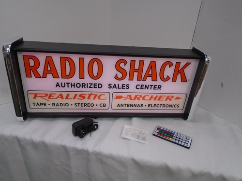 Radio shack display led - radio,