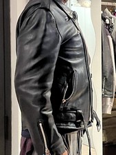 giubbotto Chiodo uomo in pelle