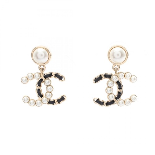 Orecchini traforati chanel - orecchini,