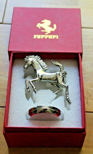 Silver plated ferrari - plated,