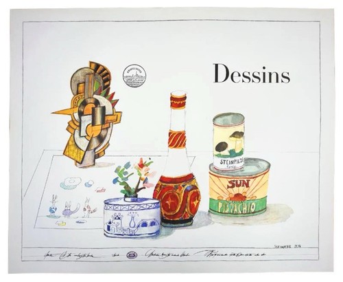 Disegni poster mostra 1981 di - disegni,,