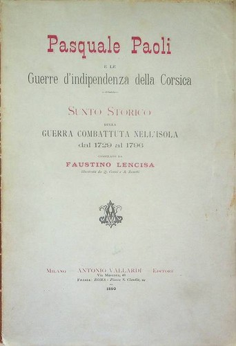 Pasquale paoli guerre - pasquale, e