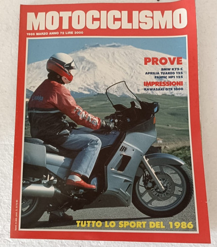 Motociclismo 1986 bmw - motociclismo,