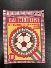 BUSTINA FIGURINE CALCIATORI IN TECHNICOLOR RITMO CALTAGIRONE PIENA SIGILLATA 