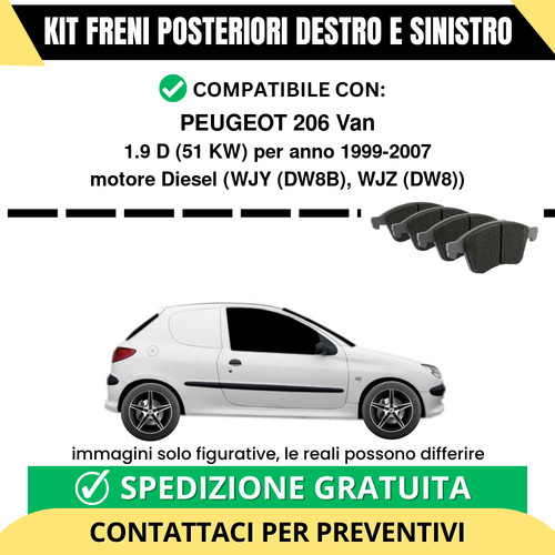 Pastiglie freno posteriori - freno,