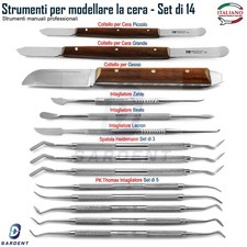 Odontotecnico Laboratorio Strumenti Modellazione Coltello Ceretta Intagliatore