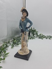 Figurina Capodimonte Giuseppe Armani Firenze Amis Lady con Barboncino 1304C 1999