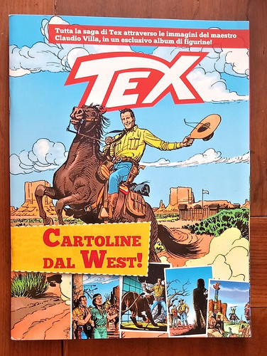 Tex album figurine cartoline - tex,