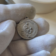 San Albertino Conf Priore Camaldolese Santa Vittoria Vergine Martire medaglietta