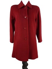 Giaccone/cappotto donna rosso
