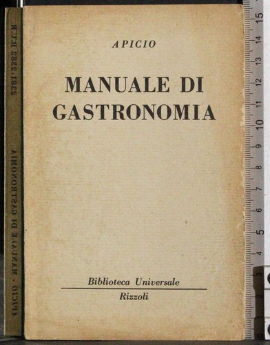 Bur manuale gastronomia - bur.,