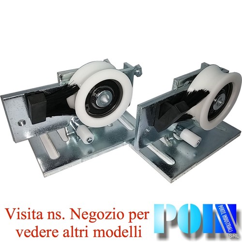 Coppia carrelli singola ruota - coppia,