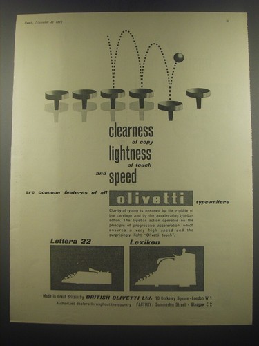 Pubblicità olivetti lettera - pubblicità,