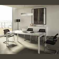 Tavolo DORIA in vetro ? Perfetto per riunioni