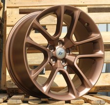 Cerchi 4x 20" SRT style Bronze 5X115 adatti per Dodge Challenger Charger 300C