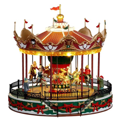 Lemax carnevale animato - lemax,
