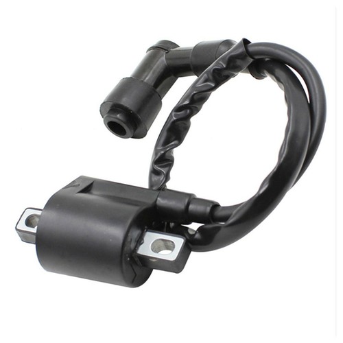 Black motorcycle ignition coil - black,