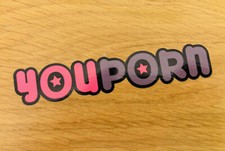 Adesivo YouPorn sticker porno finto taxi auto sesso divertente Brazzers cult Mi364