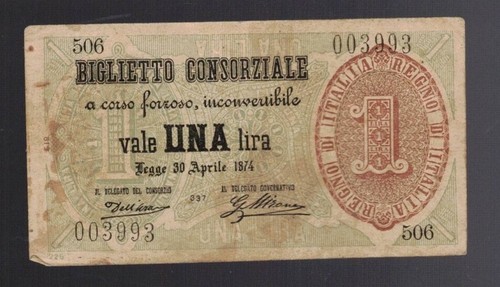 Lira biglietto consorziale - 1,