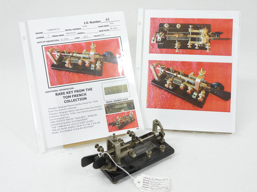 Chiave telegrafica vibroplex - chiave,