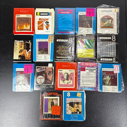 Lot track stereo tapes - lot, of