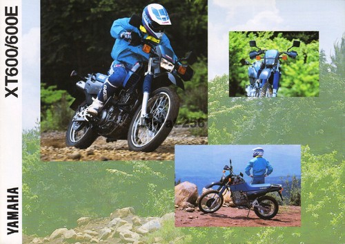 Brochure yamaha 600 - 600, xt