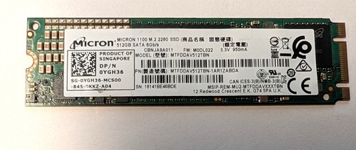 Unità stato solido ssd - solido, 512