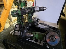 Utensili a batteria Litio 18v Trapano, Avvitatore, Mola Angolare Hitachi. Usati