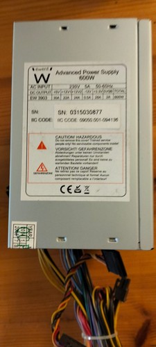 Alimentatore atx 600 - atx, watt
