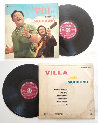 Claudio villa canta modugno - lp,