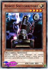 ROBOT SOCCORRITORE BP01-IT181 COMUNE in Italiano YUGIOH