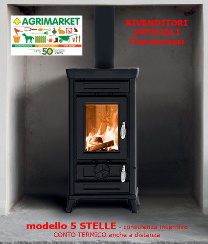 Stufa legna thermorossi - a,