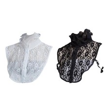 Colletto falso staccabile rotana mezza camicia camicetta finta collare falso