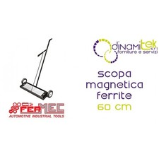 FM3298 SCOPA MAGNETICA FERRITE, 60 CM FERMEC