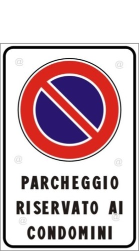 Cartello divieto sosta - divieto, di