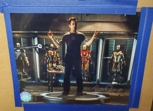 Robert downey foto firmata - downey, jr.
