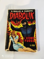 DIABOLIK seconda serie n° 18- L'UOMO DI FUOCO  - ORIGINALE - 6 SETTEMBRE 1965