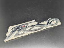 FORD FIESTA LOGO SIGLA EMBLEMA FREGIO STEMMA SCRITTA BADGE TARGHETTA TARGA NOME