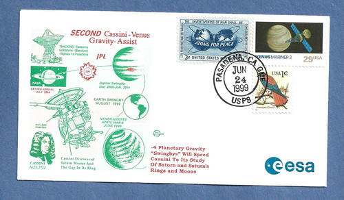 Cassini venus gravity - 2°,