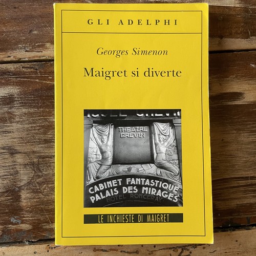 Maigret diverte georges - si, di