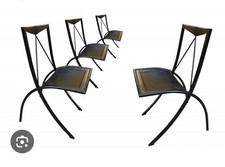 4 sedie vintage anni 80