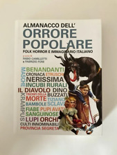 ALMANACCO DELL'ORRORE POPOLARE Folk horror  immaginario italiano Camilletti Foni