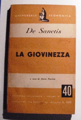 Libro giovinezza sanctis - libro, de