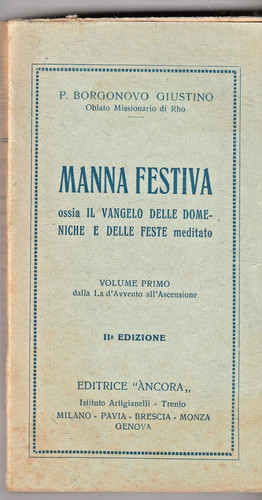Manna festiva - manna,