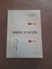 MANUALE DI OFFICINA  - V35 - V50 - MOTO GUZZI 